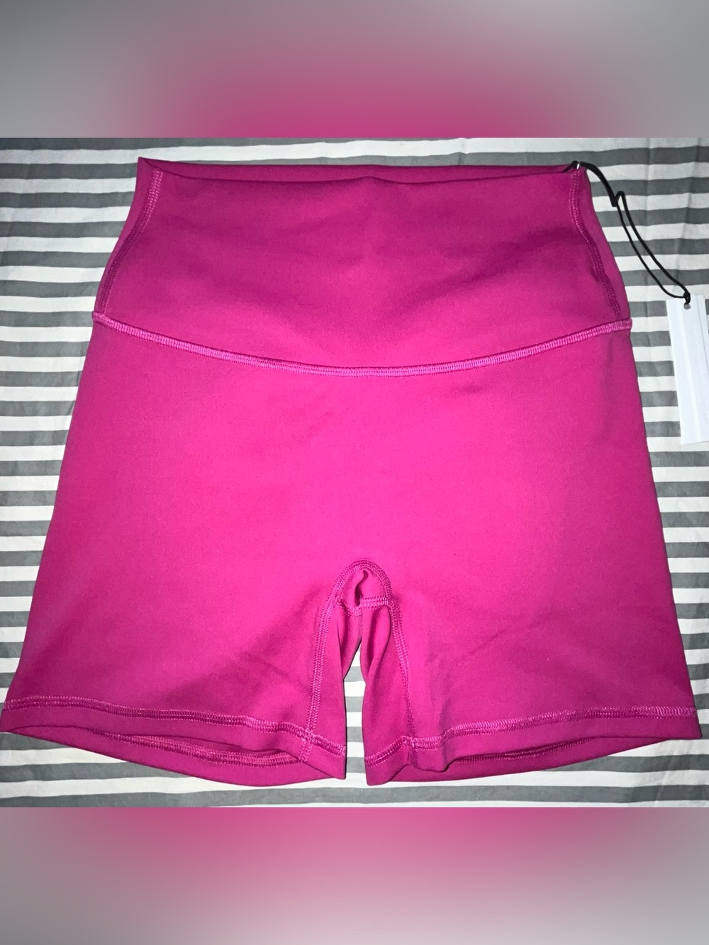 Paragon Fitwear Reluna Highrise Sculptseam Plus Short 5” in Berry Size M